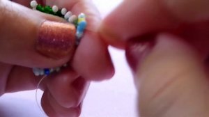 МК Часть 1/6. Звездочка из бисера.