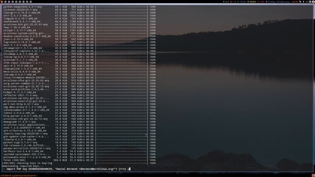 ArcoLinux : 2641 Update video - keyfix and archlinux-keyring смотреть онлайн