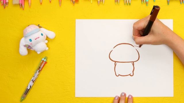 How to draw Cinnamoroll | Draw Hello Kitty's friends смотреть онлайн