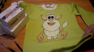 Буба!Рисунок на ткани