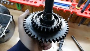 Ремонт мотоцикла Урал #30 - Разборка ураловской коробки с задним ходом