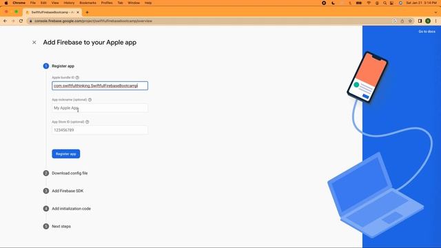 Connect Firebase to Xcode: A Step-by-Step Tutorial | Firebase Bootcamp #1 смотреть онлайн