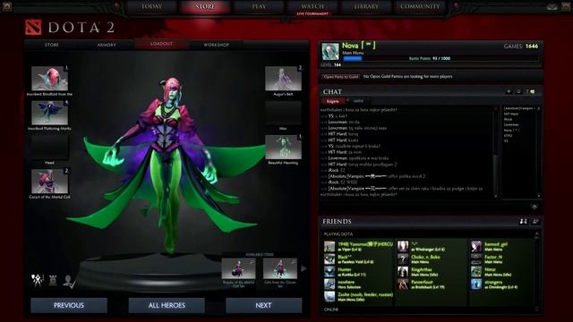 Коледно отваряне на кутии в Dota 2 - Unboxing !!! смотреть онлайн