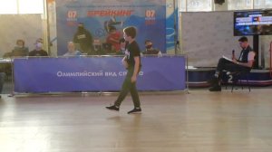 top16 11-13 bboy Monster vs Ilya - брейкданс чемпионат г.Долгопрудный 2021