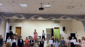 Песня "Наши учителя". Исполняет ансамбль 4 класса Гимназии №4 г. Химки