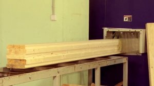 Профилирование бруса. Производство клееного бруса. Часть 4
