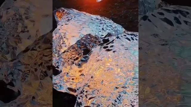 ? Бриллиaнтовый пляж в Исландии