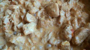 Рожки с куриным паштетом