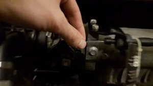 Натяжение тросика газа на Chevrolet Aveo T250