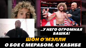 «У Мераба огромная башка!» Шон О Мэлли о бое с Мерабом Двалишвили - Реакция на FightSpace MMA