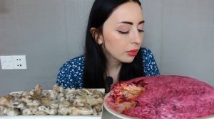 НОВЫЕ ЗНАКОМСТВА ?Мукбанг Шуба Ayka Emilly