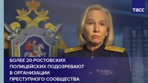 Более 20 ростовских полицейских подозревают в организации преступного сообщества