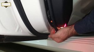 How to remove the rear door trim Mercedes W213