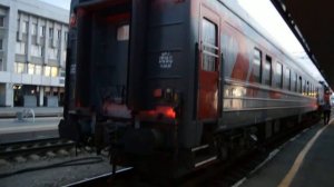 Прицепка вагона к поезду 070 Москва-Чита на станции Екатеринбург-Пасс