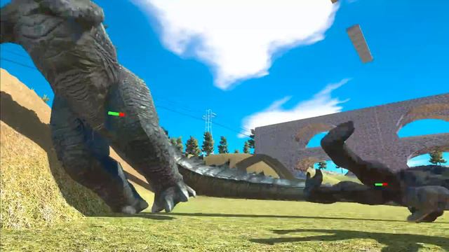 GODZILLA Against KING KONG - Animal Revolt Battle Simulator смотреть онлайн