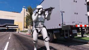 STORMTROOPERS ARMY VS SPIDER-MAN, BLUE SPIDERMAN, GREEN SPIDERMAN, YELLOW SPIDERMAN, BLACK SPIDERMA