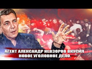 Агент Александр Невзоров вкусил новое уголовное дело.