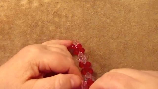 Коробочка для салфеток из бусин, часть 1