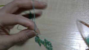 Фриволите. Новогодняя снежинка (2 часть). Процесс плетения.