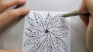 Drawing Zentangle – Icantoo