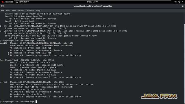 How to enable and disable nic using nmtui command in RHEL 8 смотреть онлайн