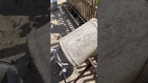 Простая бетона мешалка !
