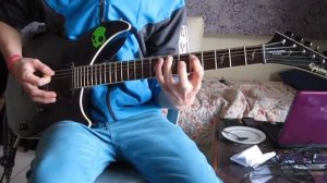 As I Lay Dying - Confined guitar cover