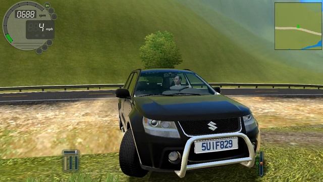 Suzuki Grand Vitara City Car Driving (Offroad) смотреть онлайн
