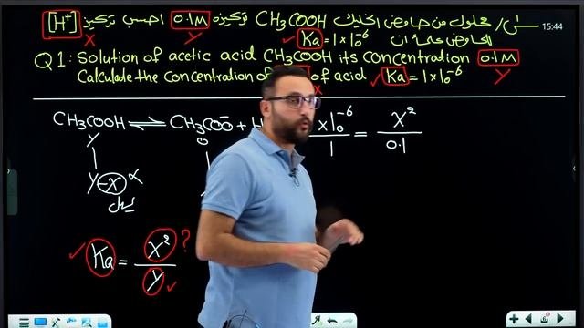 الكيمياء للصف السادس العلمي - الفصل الثالث - محاضرة 5 - عربي - انكليزي
