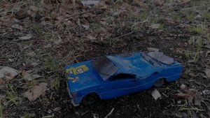 ВАЗ 2106 из ПЛАСТИЛИНА...Разбил в лесу