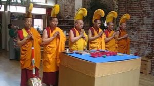 OM Center 2005 -Tibetan Monks; Opening Mandala Ceremony