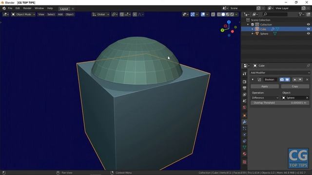 Quick Favorites Menu in Blender