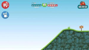 Bad Piggies - ANGRY BIRDS KICK ZOMBIE PIG TO CRATE!!