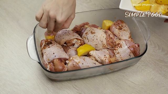 Так ВКУСНО еще не было! СОЧНАЯ курочка в ДУХОВКЕ!  Мой любимый рецепт!