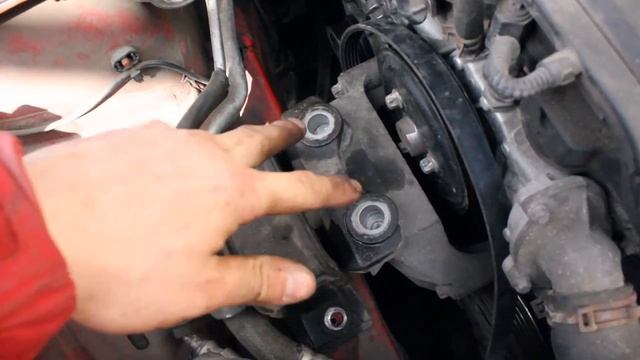 Установка генератора в Opel Corsa C 1.4 Twinport (Z14XEP) смотреть онлайн