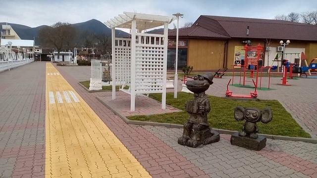 Набережная села Кабардинка