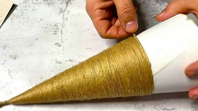 ИДЕИ ИЗ ДЖУТА ?НОВОГОДНИЕ ПОДЕЛКИ СВОИМИ РУКАМИ?ЕЛКА В СКАНДИНАВСКОМ СТИЛЕ. DIY ТВОРЧЕСКИЕ ИДЕИ