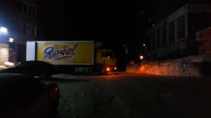 Разгрузка товара магазина "Ярче"