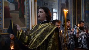 Прокимен Разделиша ризы Моя себе Кафедральный собор г Кировограда.