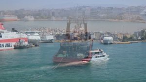 Греция. Круиз. Часть 1. Порт Пирей.