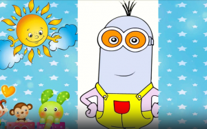 Рисуем Весёлого Миньона