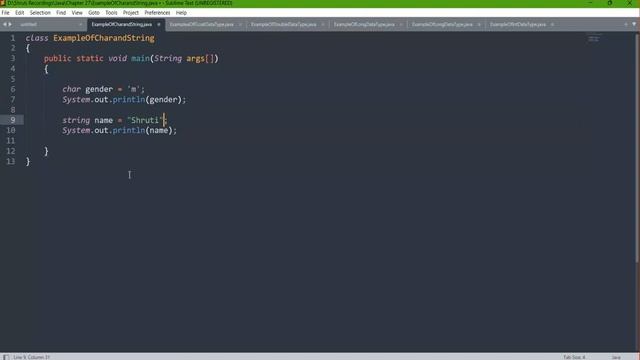 Chapter 27: What is CHAR and String data type in Java ? | Easiest method to learn