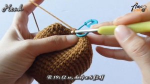 #437 |  Amigurumi Sunflower Doll (1/4)| How To Crochet Animal Amigurumi | @AmiSaigon