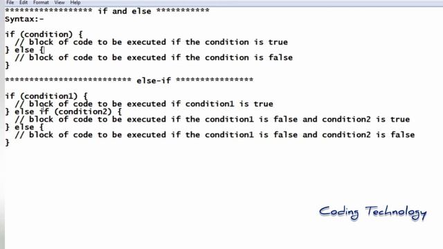 Conditional Statements (if-else, if-else-if statement) | Java | Part:- 9