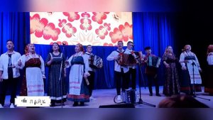 "Зимняя песня" (В этой деревне огни не погашены...). Песня под гармонь. Beliebtes russisches Lied.