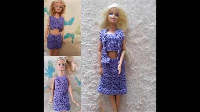 Вязание крючком №7: фиолетовый цвет смотреть онлайн