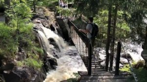 Из Санкт-Петербурга в Карелию на машине на один день (Рускеала, Ахвенкоски)
