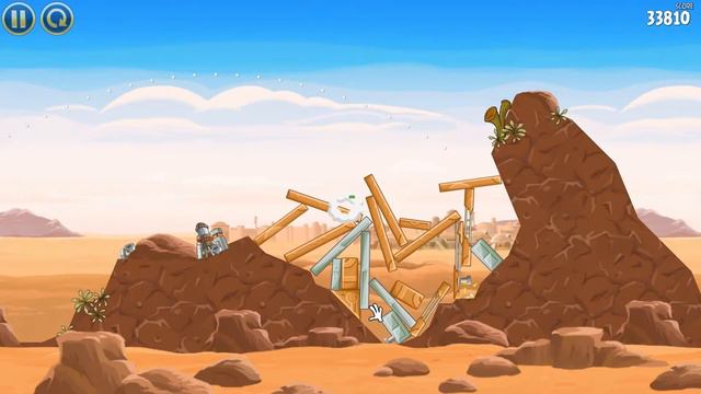 Angry Birds StarWars. Tatooine. 3 star Walkthrough 1-18 level смотреть онлайн