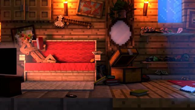 "Тайная жизнь Армор Стенда" Minecraft - Анимация смотреть онлайн