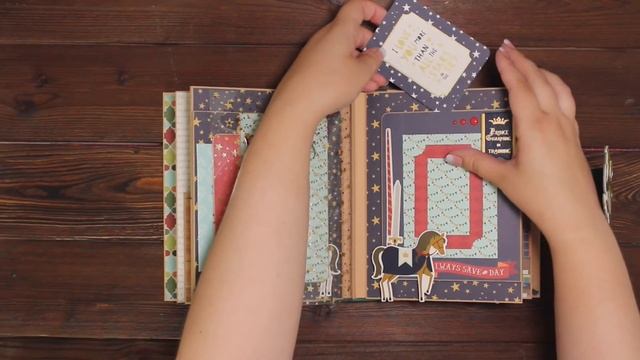 Скрапбукинг - Альбом для принца - Once Upon A Time Prince  by Echo Park - scrapbooking смотреть онлайн